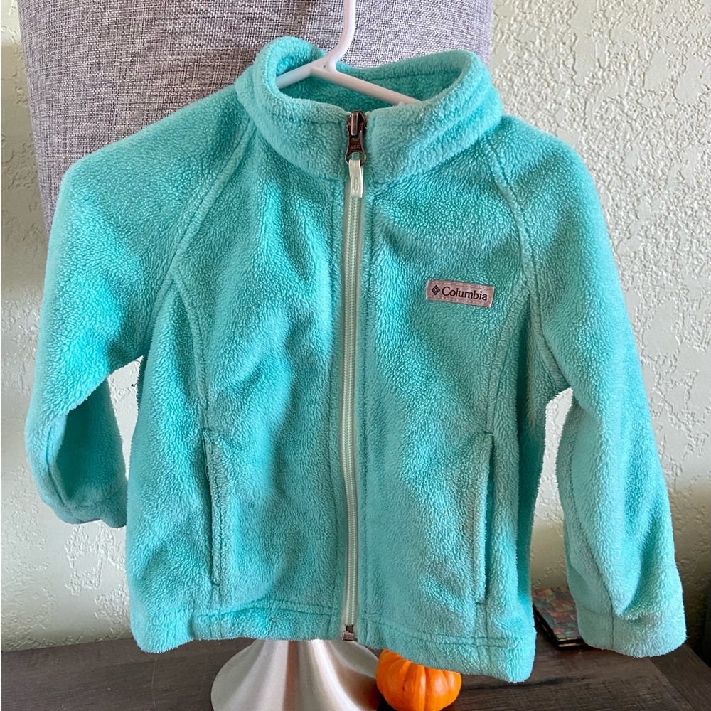 Columbia Teal Fleece Jacket Toddler